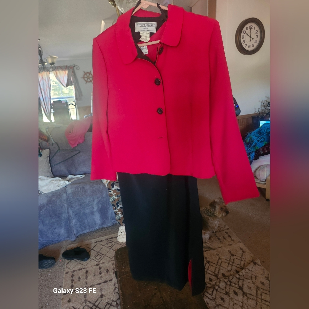 Dress with blazer
